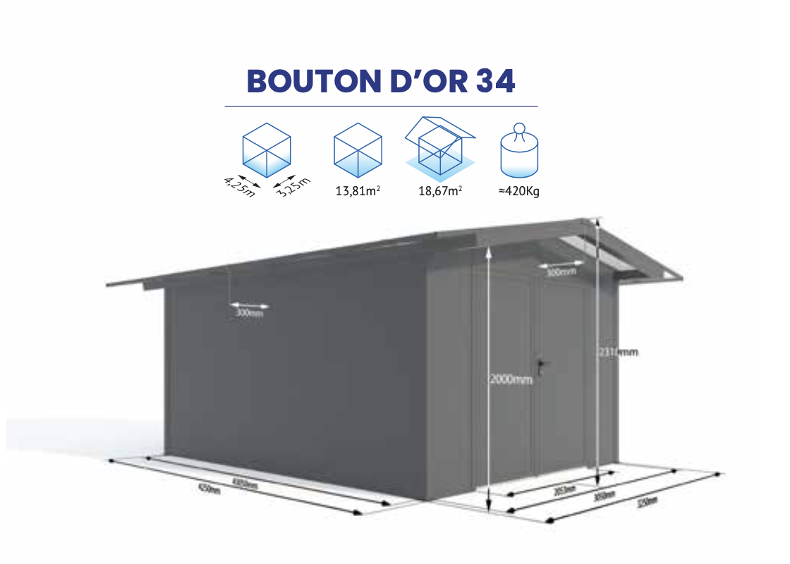 BOUTON OR 34