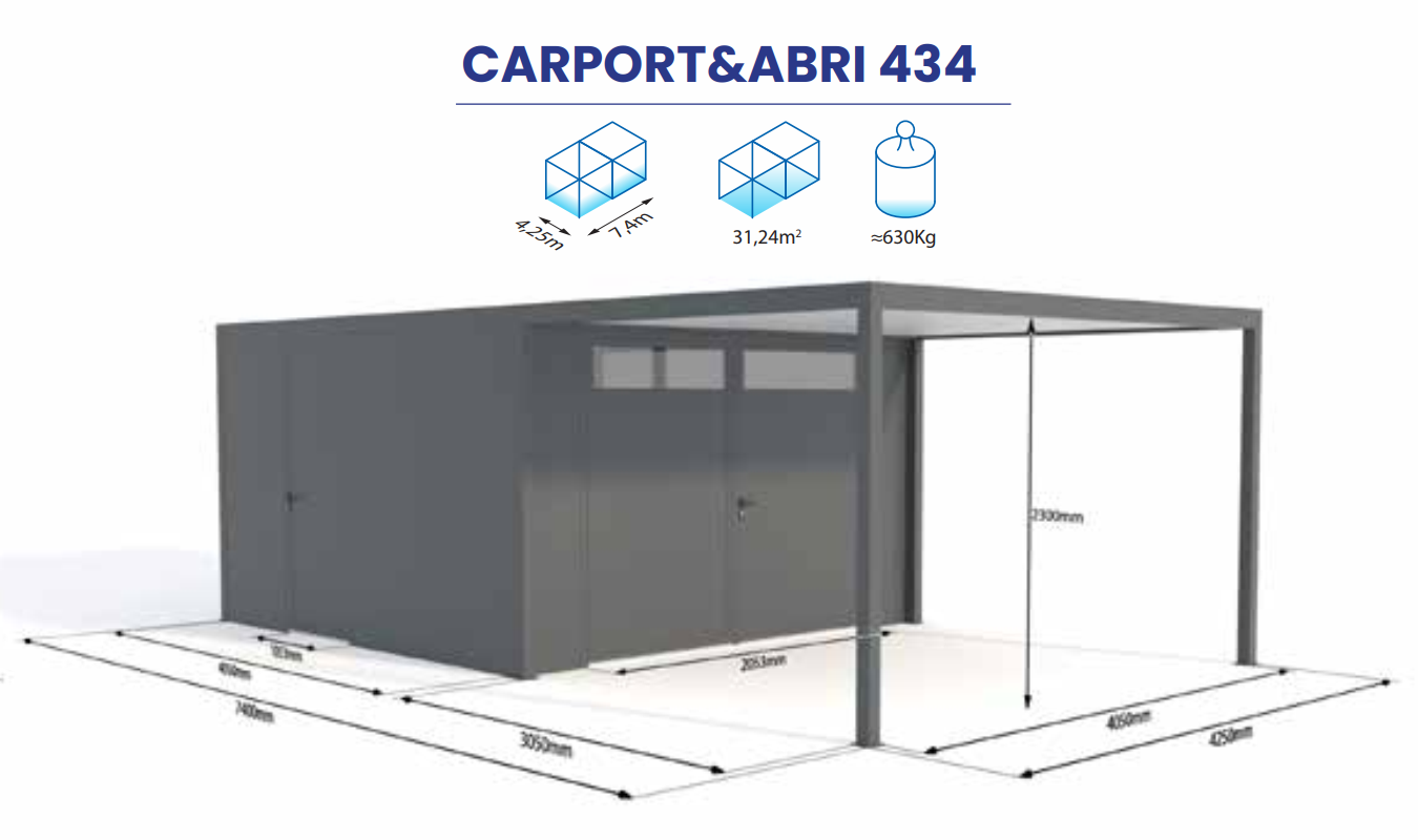 CARPORT & ABRI 434