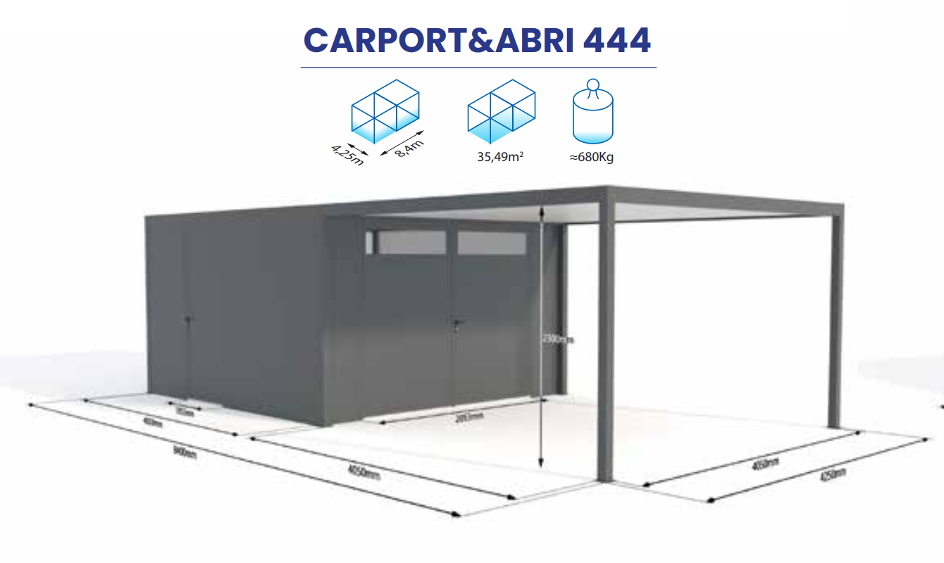 CARPORT & ABRI 444