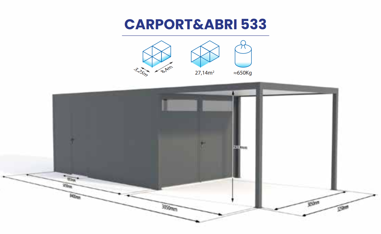 CARPORT & ABRI 533