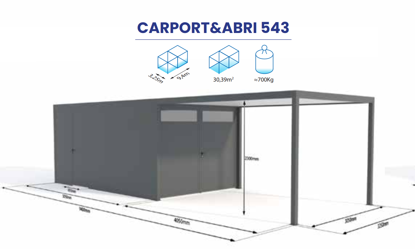 CARPORT & ABRI 543