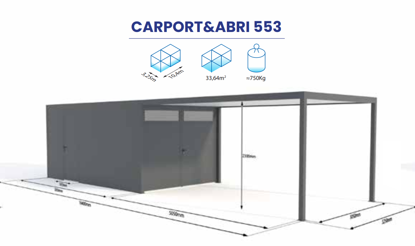 CARPORT & ABRI 553