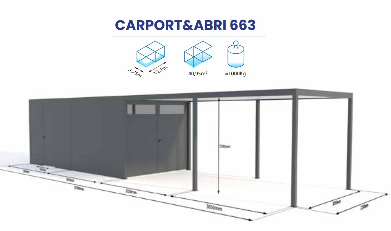 CARPORT & ABRI 663