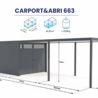 CARPORT & ABRI 663