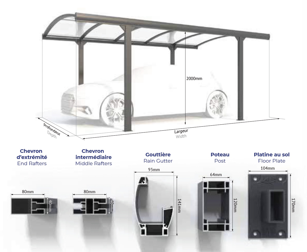 Carport vl cintre