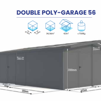 DOUBLE POLY-GARAGE 56